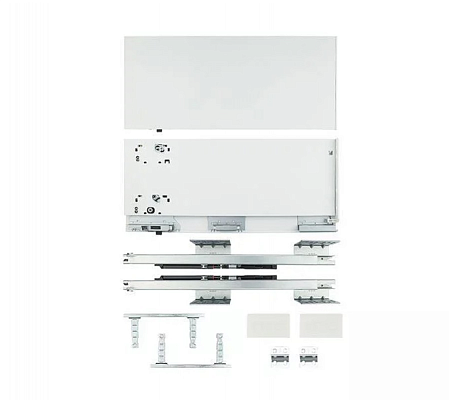 фото magic-pro, высота c,  высокий ящик h= 172 мм, 500mm, белый