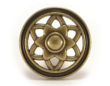 wpo.645.035.00d1 ручка-кнопка, бронза  giusti