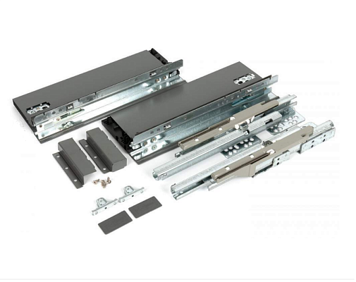 фото ten2 выдвижной ящик h120 мм, 270мм, графит