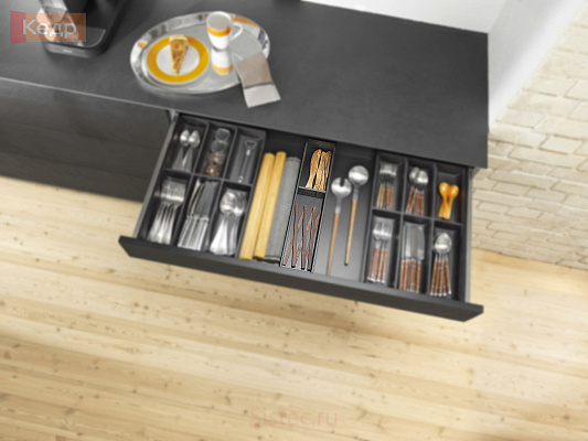 фото ambia-line рамки нд 450мм, ш 100мм, сталь, терра-черный