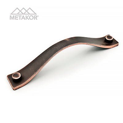 фото 19.4112.89 metakor. ручка-скоба castle, темная бронза с медью, 160/183 (распродажа)