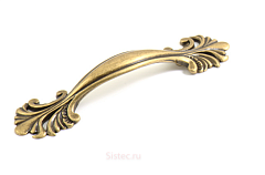 wmn627.96.00d1 giusti. ручка-скоба, античная флоренция, 96 мм 