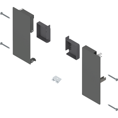 фото крепление передней панели merivobox, k, орион серый,l+r 