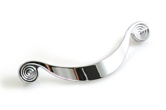 ur19-0128-g0004 gamet. ручка-скоба sorriso,хром,128мм (распродажа)