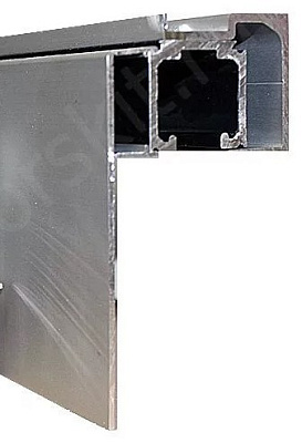 карниз алюминиевый высокий