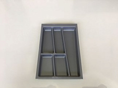 лоток для столовых приборов trend ii, в ящик 400/500, серый орион матовый