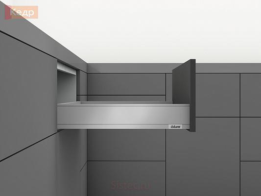 фото legrabox pure m,стандартный,270 мм,серый орион 