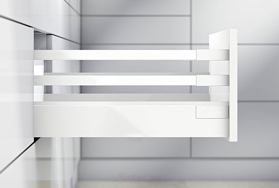 фото tandembox antaro,m+2 рел.,d,270мм,белый шелк