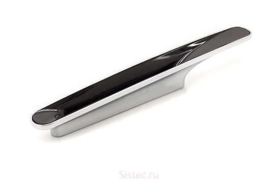 фото uu07-0096-g0004-p31 gamet ручка cameleon,черный/хром,96мм (распродажа)