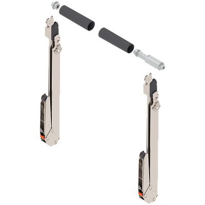 фото hl top рычаг 480-580 мм, l+r + заглушки поперечного стабилизатора