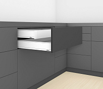 legrabox pure m, стандартный внутренний, 270 мм, белый шелк