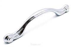 ручка-скоба wmn753.00b.0002 хром,  96-128мм, giusti