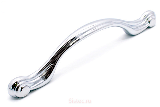 фото ручка-скоба wmn753.00b.0002 хром,  96-128мм, giusti