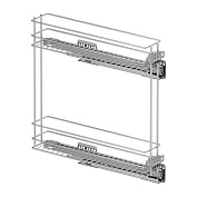 vs sub wiro бутылочница rack 15 серебро без направляющих, крепление справа