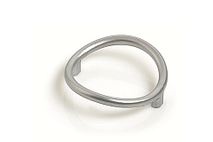 11.3557.38 ручка corona (кольцо),хром,d64, 70х70 мм 