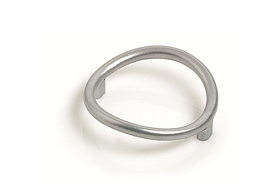 фото 11.3557.38 ручка corona (кольцо),хром,d64, 70х70 мм 