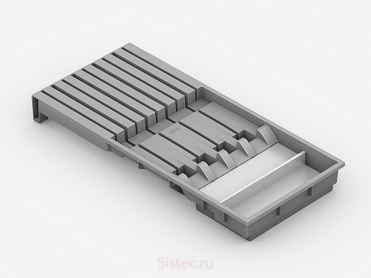 фото ambia-line держатель ножей, серый орион