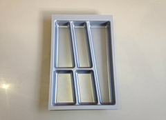 лоток для столовых приборов trend ii, в ящик 400/500, серый