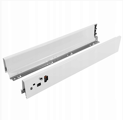 фото dragon-box боковины 400 мм, высота h= 84,5 мм, цвет - белый (0015462)