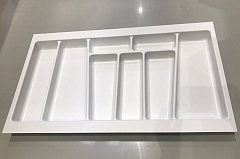 лоток для столовых приборов trend ii, в ящик 900/500, белый матовый