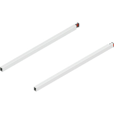 фото релинг merivobox 450мм,белый шелк,l+r