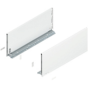 legrabox царга f,500мм,белый шелк,l+r+загл