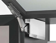 aventos htts2, км 930-2800. цвет заглушек - белый шелк. без tip-on, держателя, пластины под саморез к tip-on