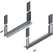 legrabox free царга c,500мм,орион серый,l+r+загл+boxcover