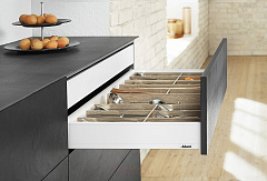 legrabox pure m, стандартный, 500 мм, белый шелк