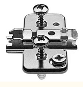 планка clip крест. expando с эксц., подъем 0мм (32/37),c винт.и пробк.d 5 мм