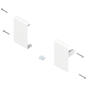 крепл.пер.панели antaro,m, белый шелк,l+r 
