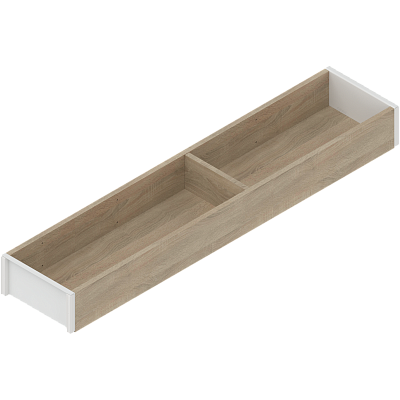 фото ambia-line лотки нд 500мм, ш 100мм, дуб бардолино/белый шелк