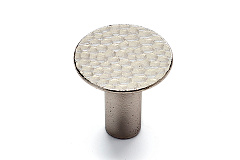 19.4136.28 metakor. ручка-кнопка forge, лакиров. состар. никель, d27