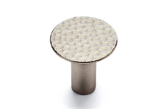 фото 19.4136.28 metakor. ручка-кнопка forge, лакиров. состар. никель, d27