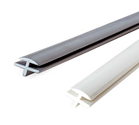 профиль для соединения пластиковых вкладышей l=505мм,серый