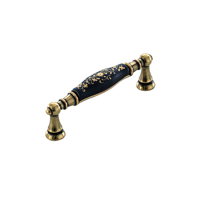 фото 15141p096et.07 marella ручка-скоба new dèco, старое золото, 96мм