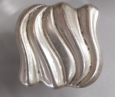 фото wpo.695.000.00m5 ручка-кнопка, матовое серебро  giusti