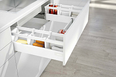 ящик под мойку tandembox antaro,m+1 рел.,d,500мм,белый шелк