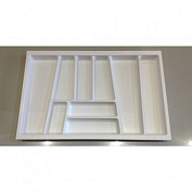 лоток для столовых приборов trend ii, в ящик 800/500, белый матовый