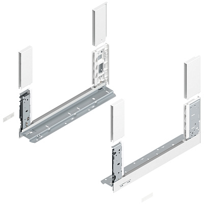 фото legrabox free царга c,550мм,белый шелк,l+r+загл+boxcover