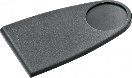 фото заглушка малая с логотипом, серая, правая