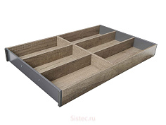 ambia-line лотки нд 500мм, ш 300мм, дуб небраска/сер.орион
