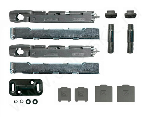 набор аксессуаров для дверей с врезной скобой (только скобы)