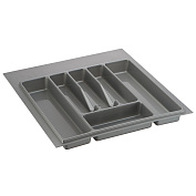 лоток для кухонных принадлежностей в ящик (405-440) х (391-490), шк 500 мм, серый