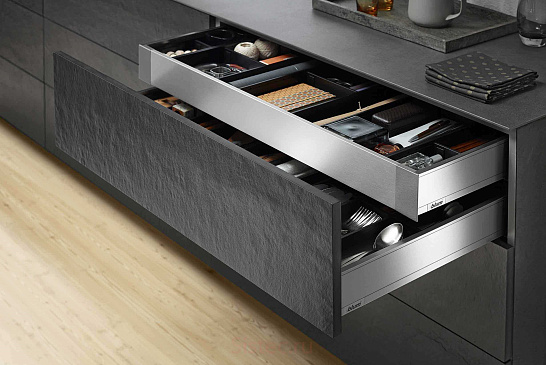 фото внутренний legrabox pure m,стандарт., 500 мм,нерж.сталь