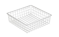 корзина сотовая евро 435х485х200, белый (код 502)
