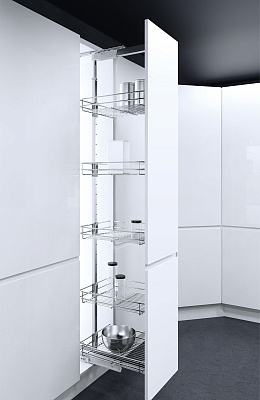 фото vauth-sagel tal larder классик, 450 мм, выс рамы 1900-2140мм, 5 корз выдв колонна с доводчиком