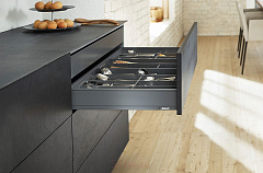 legrabox pure m,стандартный,500 мм,серый орион 