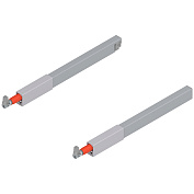 релинг antaro 350мм верхний,серый,l+r new