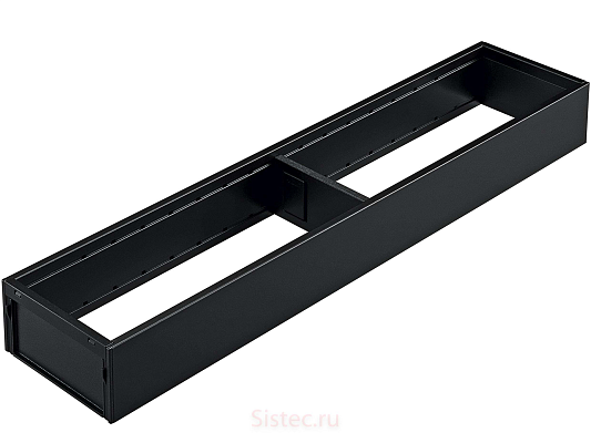 фото ambia-line рамки нд 450мм, ш 100мм, сталь, терра-черный